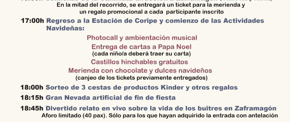 Fiesta navideña via verde de la sierra