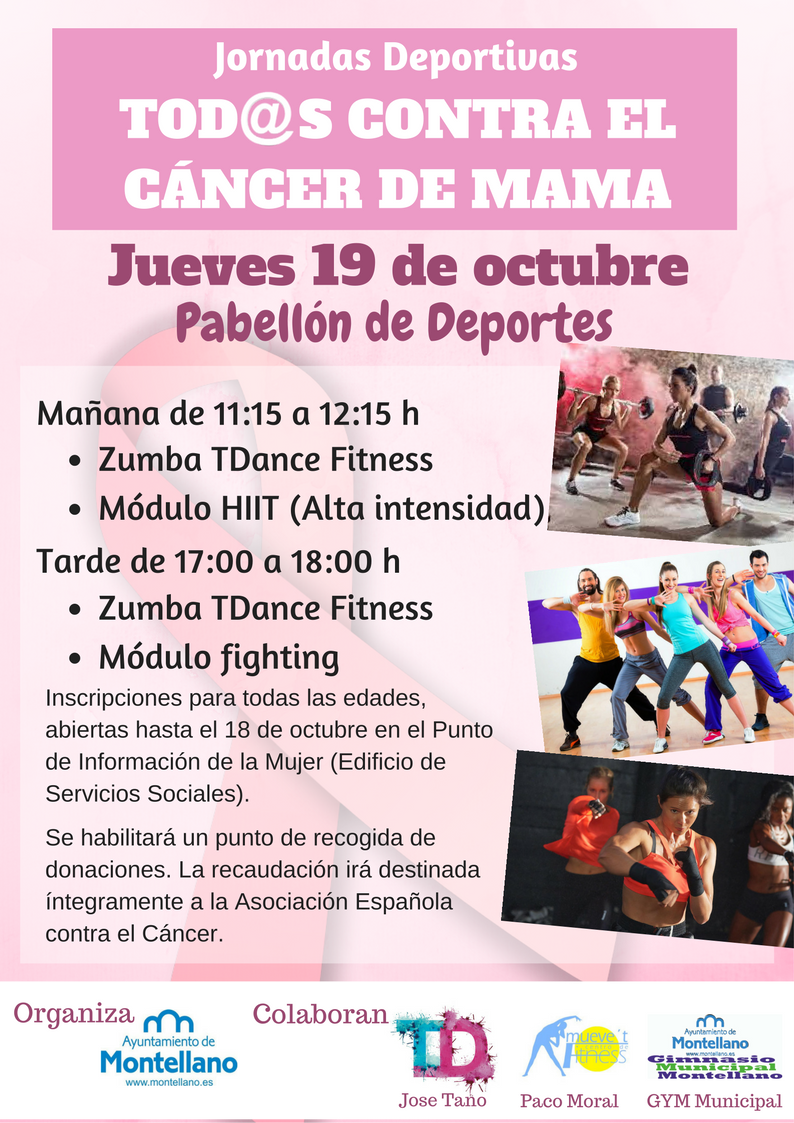 Jornadas Deportivas cancer mama
